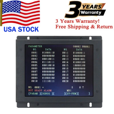 A61L-0001-0093 D9MM-11A 9 Inch LCD Monitor Replacement for FANUC CNC System CRT