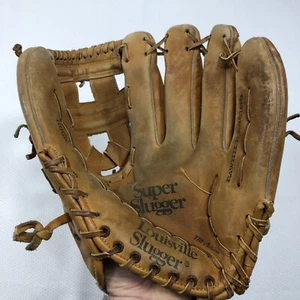 Guanto da baseball Louisville Slugger Super Slugger HBG76 ferro di cavallo web pelle di mucca - Foto 1 di 8