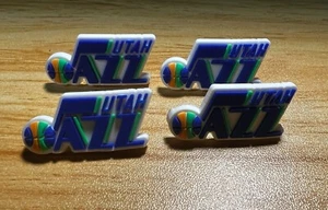 UTAH JAZZ CROC CHARM 3D JIBBITZ NBA SHOE ACCESSORY BASKETBALL CHARMS - Afbeelding 1 van 1