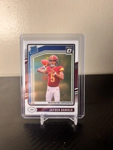 Jayden Daniels 2024 Donruss Optic Base Rated Rookie RC #248 Commanders - Picture 1 of 2