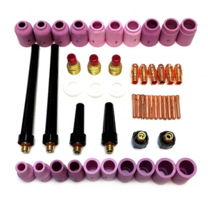 Kit de antorchas de soldadura TIG WP-9 20 25 LENTES DE COLECCIÓN cuerpo alternativas TIG 47 un. - Imagen 1 de 5