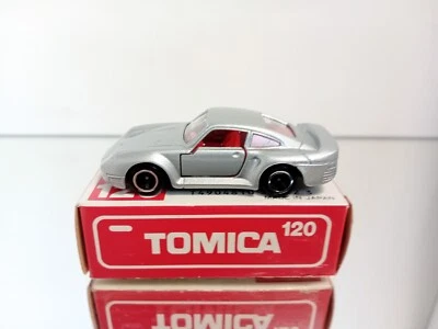 Tomica 120 Porsche 959 Silver Made in Japan Near Mint In Box - Image 1 of 4