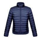 Men's Stand Collar Puffer Jacket Lightweight Full Zip Duck Down Warm Coat Winter
