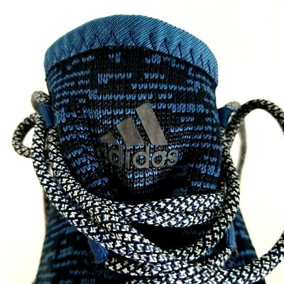 ADIDAS PureBoost Running Shoes Blue Knit BA8896 Men's US 13 EU 48 $140 VEUC! * - Image 1 of 4