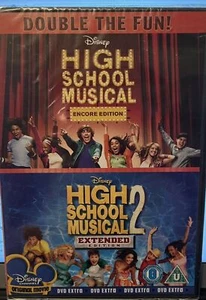 High School Musical 1&2 Double Feature and Bonus Editions (UK) REGION 2 - Picture 1 of 2