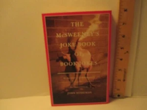 humor book McSWEENEY'S JOKE BOOK OF BOOK JOKES 2008 Vintage pb 1st ed - Imagen 1 de 7