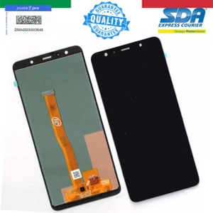 LCD SCHERMO DISPLAY TFT VETRO TOUCH SCREEN PER SAMSUNG GALAXY A7 2018 A750 A750F - Foto 1 di 1