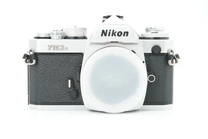 Nikon FM3A 35mm Film SLR Camera Body (Silver) - Picture 1 of 12