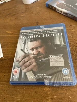 Robin Hood (Blu-ray, 2010) New And Sealed - Image 1 of 4