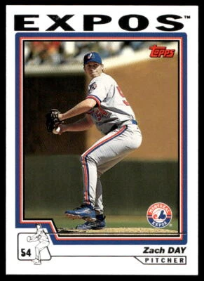 2004 Topps #97 Zach Day   Montreal Expos - Image 1 of 2