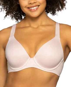 Vanity Fair Beyond Comfort Full Underwire Bra Sheer Quartz 75204 Sz.34,36,38,40 - Picture 1 of 12