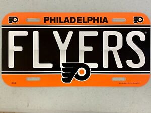 Philadelphia Flyers Hockey NHL Vibrant Retro Acrylic License Plate Wall Decor