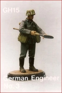 Hornet WWII German Engineer No. 3 1/35 Scale Metal Figure Model Kit - Picture 1 of 1