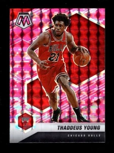 2020-21 MOSAIC PINK CAMO PRIZM #35 THADDEUS YOUNG BULLS - Picture 1 of 1