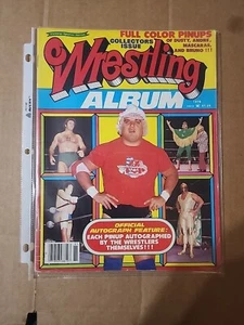 WRESTLING ALBUM Victory Sports Series Magazine Vintage Issue 1978 NWA Pin ups - Picture 1 of 2