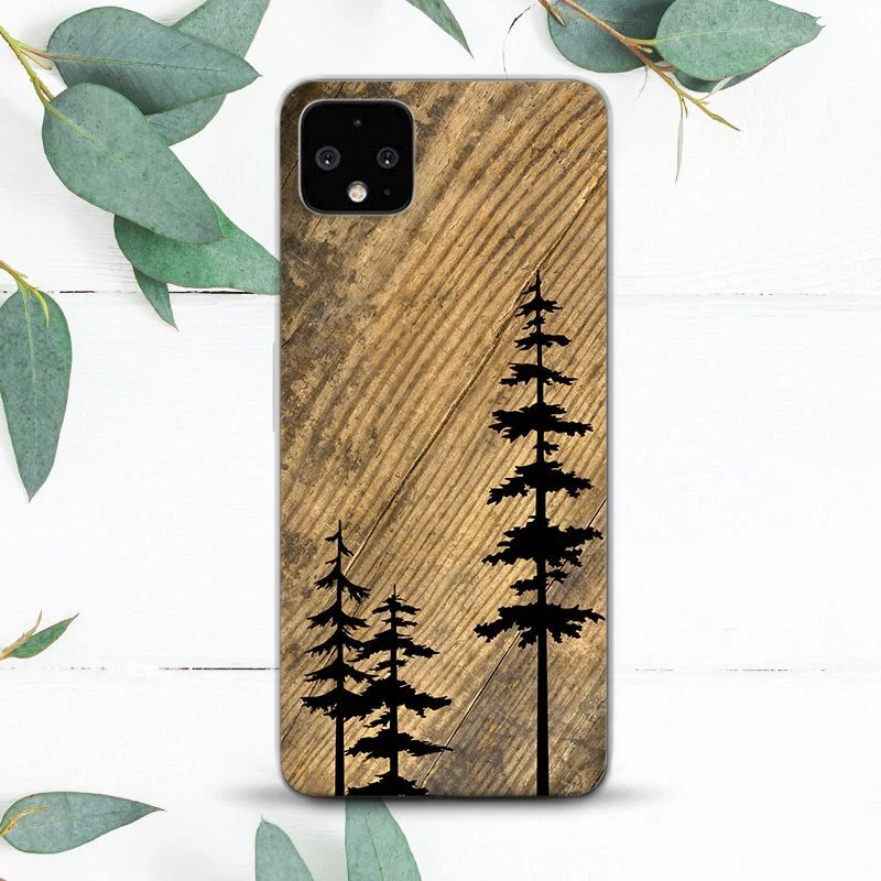 Light Wood Forest Silhouettes Case For Google Pixel 2 3 3a 4 4a 5 6 7 8 XL - Image 1 of 1