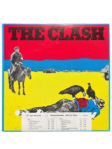 THE CLASH Give 'Em Enough Rope EPIC 1978 WLP PROMO PUNK LP RARE EX - Imagen 1 de 3