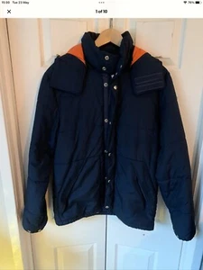 Menโs H&M Overcoat with Detachable Hood Size S ๐ - Picture 1 of 9