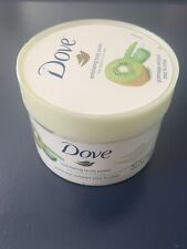 Dove Exfoliating Body Polish Kiwi Seeds & Cool Aloe 10.5 oz FREE SHEET MASK