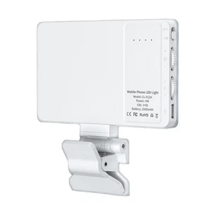 LED  Rechargeable Clip Fill Light Adjustable Portable Lamp for Phone, Pad,9550 - Picture 1 of 10