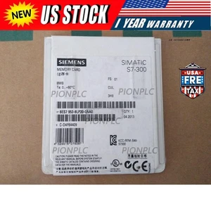 New Siemens 6ES7953-8LP20-0AA0 6ES79538LP200AA0  SIMATIC S7 Micro Memory Card - Picture 1 of 4