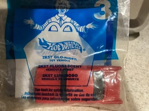 McDonalds Happy Meal / Hot Wheels 2K57 GLO RIDER # 3 2001 Brand New Sealed - Picture 1 of 2