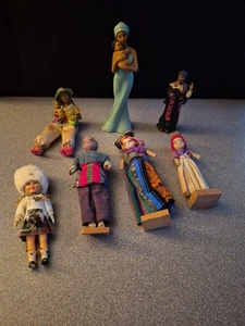 Handgefertigte guatemaltekische Puppen mit Extras 407 - Bild 1 von 9