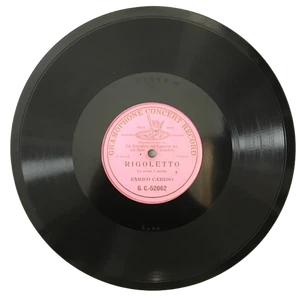 Enrico Caruso Rigoletto GC52062 Gramophone Concert Record - Picture 1 of 2