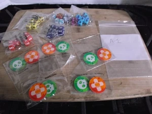 Pokémon Trading Card Dadi e Danni/Veleni Segnalini Marcatori Nuovi Assortiti - Foto 1 di 7