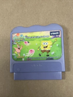 Vtech V.Smile Game - Spongebob - A Day in the Life of a Sponge cartridge only - Image 1 of 2