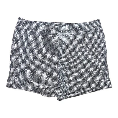 Shorts Apt 9 preto e branco estampa geométrica tamanho 4 - Imagem 1 de 4