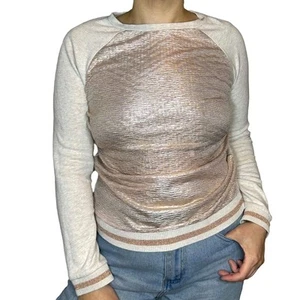 John Lewis - Size girls 12 Pink Shimmer Sweater - Picture 1 of 3