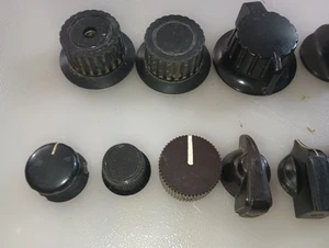 Vintage HAM radio parts knobs - Picture 1 of 2