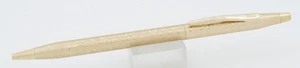 Cross Century 23kt Gold Plated Jeweler's "Spring" Pattern Ballpoint Pen - USA - Picture 1 of 4