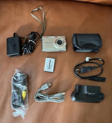 Casio Exilim EX-S600 silber 6,0-MP-Digitalkamera Komplett - Org.verpackt - Bild 1 von 4