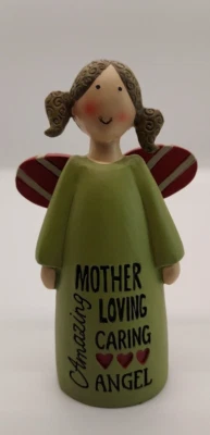 Blossom Bucket Angel Amazing Mother Loving Caring подпись Deb Strain 2015 4 дюйма - Изображение 1 из 4