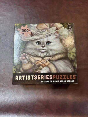 Artist Series Puzzles, Rococo Cat: The Art of Annie Stegg Gerard, 1000 Piece - Изображение 1 из 4