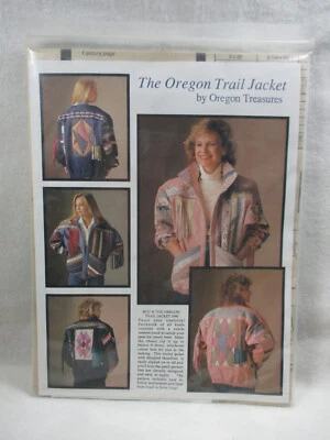 1990 The Oregon Trail Jacket Pattern - Quilted - Oregon Treasures #127 - Image 1 of 2