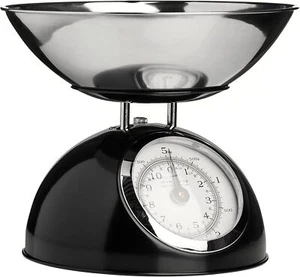 Premier Housewares Mechanical Kitchen Scale, 5 kg - Black, condition new but mis - Picture 1 of 1