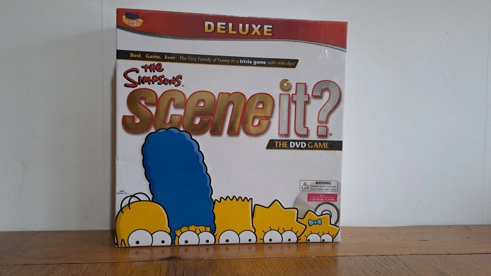 THE SIMPSONS - SCENE IT? DELUXE THE DVD TRIVIA GAME - Factory sealed! NEW! 2009 - Image 1 of 4