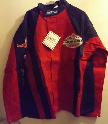 Mens WESTEX Indura FR Fire FLAME RESISTANT Welding Snap Jacket XL - Image 1 of 4