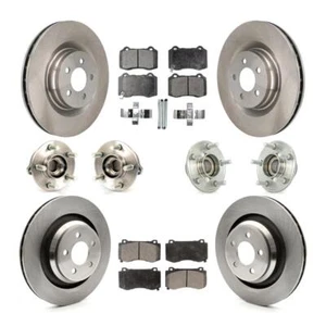 For Dodge Charger Chrysler 300 Front Rear Hub Bearing Brake Rotor Pad KBB-108917 - Picture 1 of 8