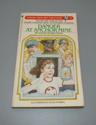 # 49 Danger at Anchor Mine Foley paperback Choose your own adventure cyoa Foto 1 de 3