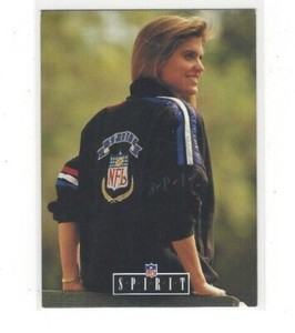 1991 PRO LINE PORTRAITS FOOTBALL WIVES SERIES SINGLES