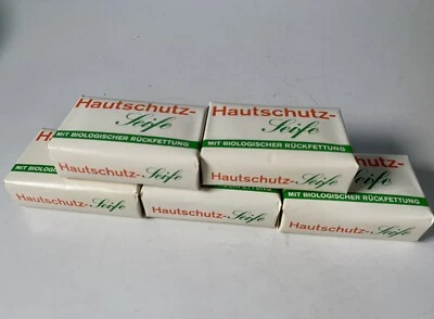 5 x Hautschutz Seife Biologische Rückfettung Dermatologisch empfohlen Feinseife - Bild 1 von 4