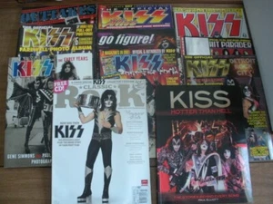 KISS BOOK AND MAGAZINE COLLECTION 11 TOTAL - Picture 1 of 11