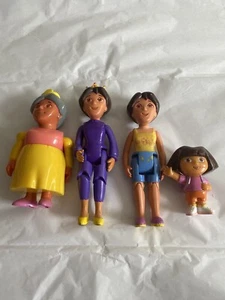 Lot Of 4 Dora the Explorer Dollhouse  & Castle Figures - Picture 1 of 6