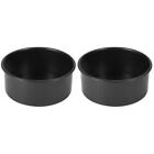  2 Pieces 6 Inch Live Bottom Cake Mold Brownie Baking Pan Bread Tools Biscuit