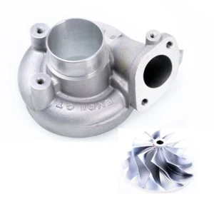 Carcasa turbocompresor TRITDT con rueda de billete GTX 11 hojas para TD05H EVO3 20G - Imagen 1 de 3