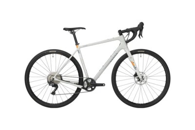 SALSA WARBIRD C GRX 600 1x Complete Bike - 700, Carbon, Light Gray - Immagine 1 di 4